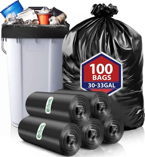 Garbage Bags Large 30pcs image 2